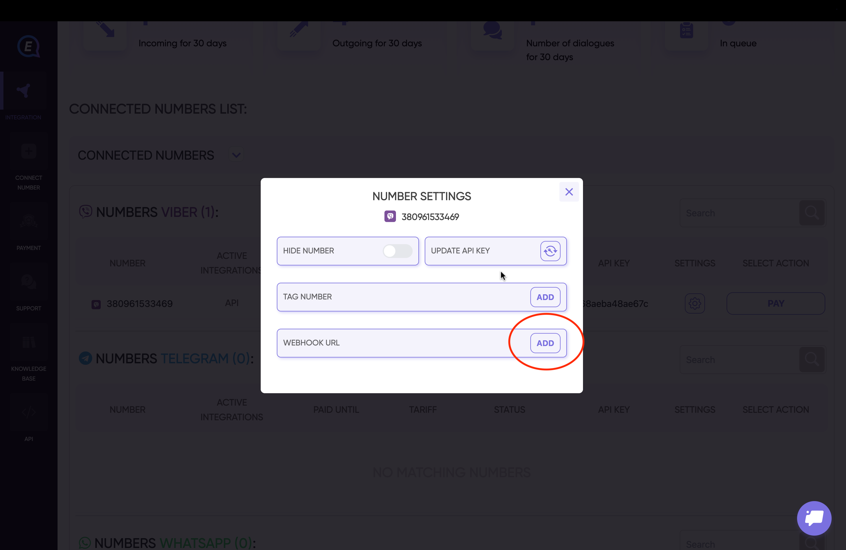 Configure Webhook
