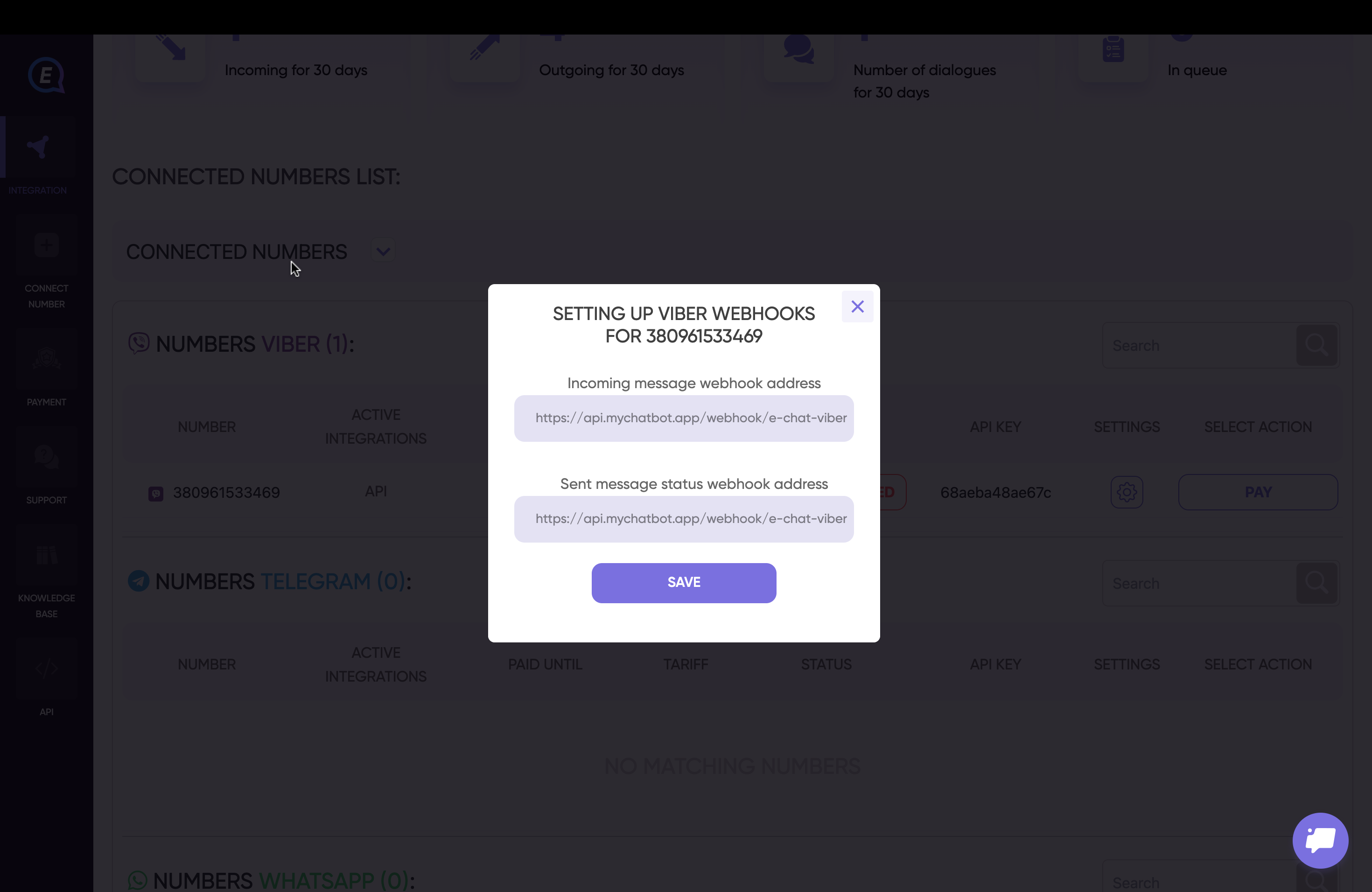 Configure Webhook