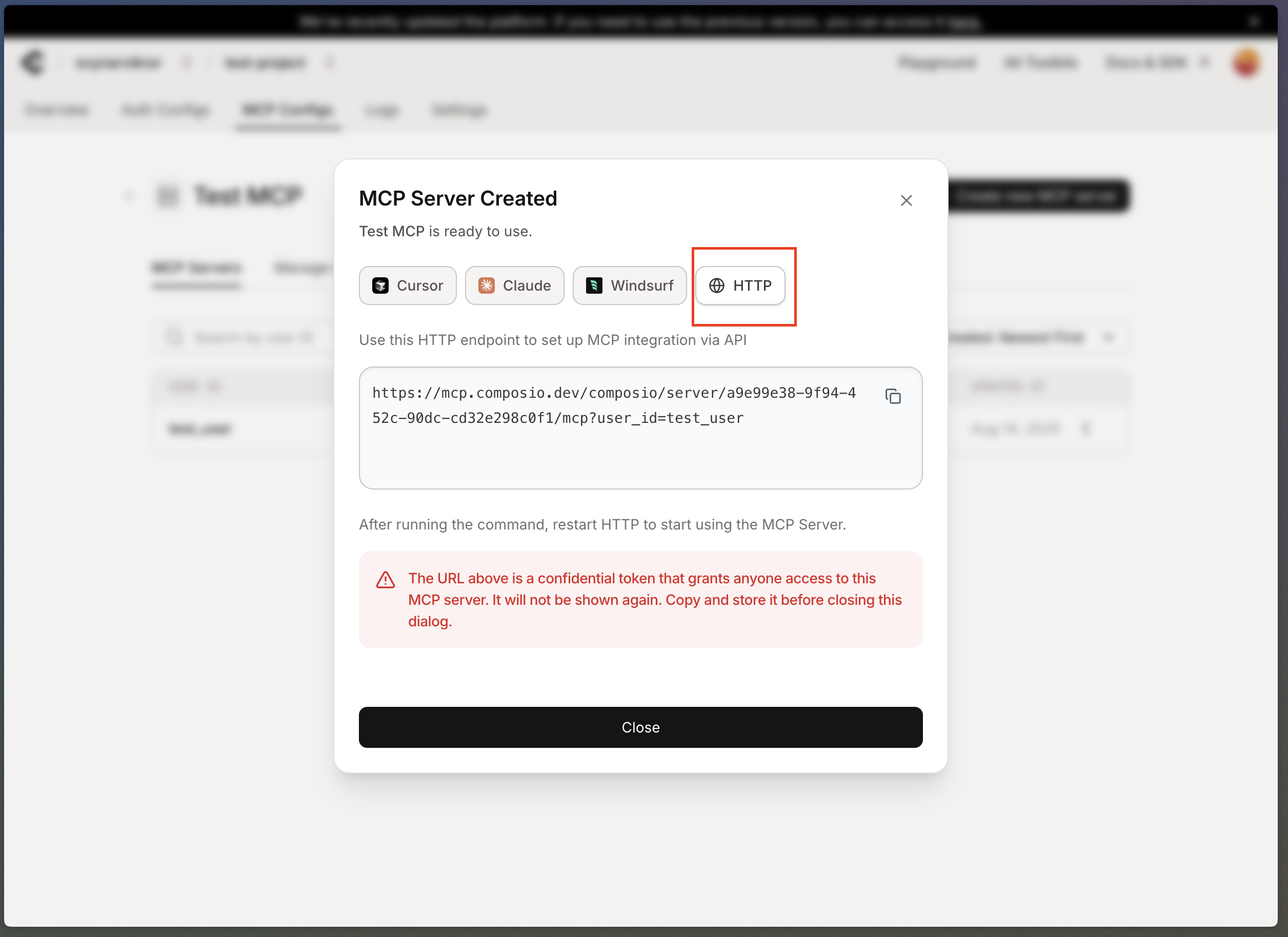 Create New Instance