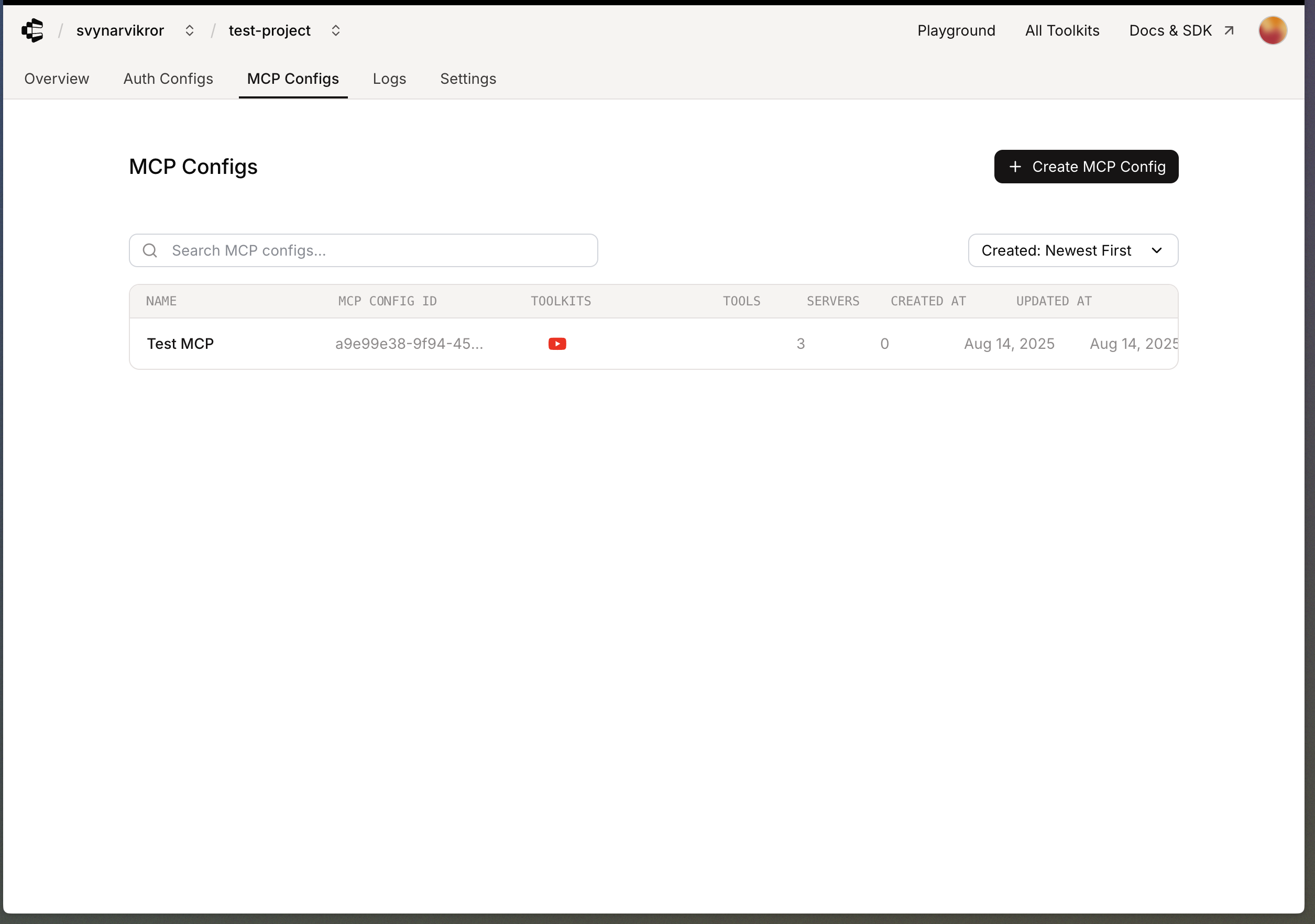 Create New Instance